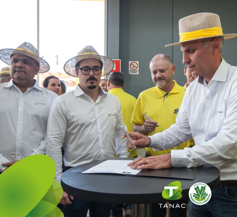 Tanac e Banco do Brasil firmam compromisso para financiamento de florestas de Acácia Negra
